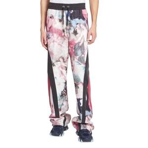 $2,395 NWT Balmain Pastel Renaissance Color Block Print Sweatpants 32 (48)
